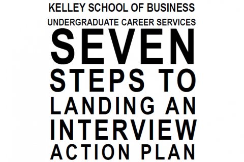 7 Steps to Landing an Interview Action Plan