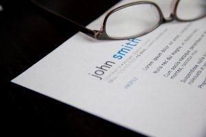 Components of a resume references