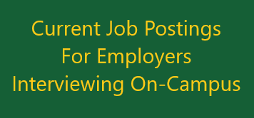 Employers Interviewing On-Campus